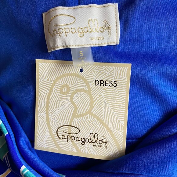 CAPPAGALLO‎ $99  SURPLICE NECKLINE DRESS  Sm NWT - Picture 7 of 7